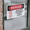 Signmission Acetylene No Smoking No Open Flames Danger Sign, Vinyl Decal, 14in W x 10in L, 2PK OS-2PACK-DS-D-1014-L-1016 - alternate 2